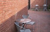 How to clean a brick patio?