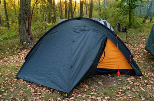 How to keep insects out of a tent?