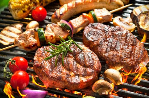 Difference between roasting and grilling