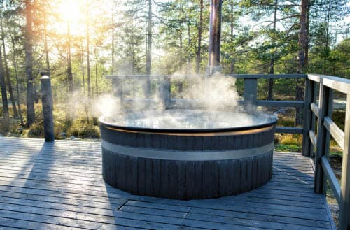 How to drain a hot tub?