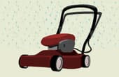 Can lawn mowers get wet?