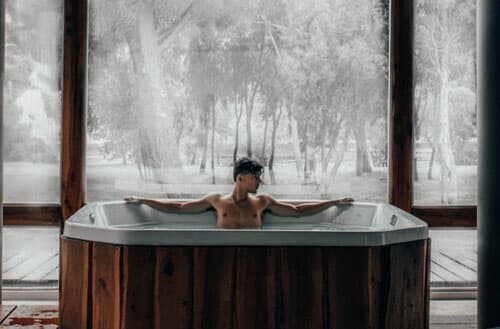 Is a hot tub good for flu?