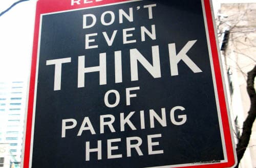 How to keep neighbors from parking in front of my house?