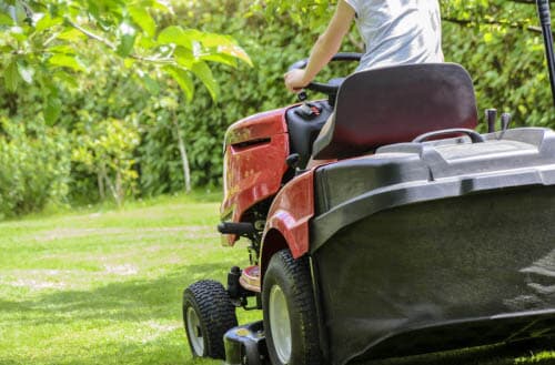 How much does a riding lawn mower weight?