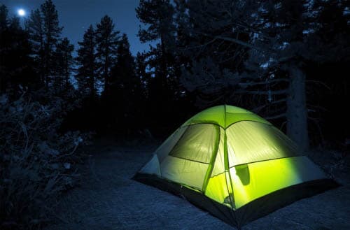 How to lock your tent?